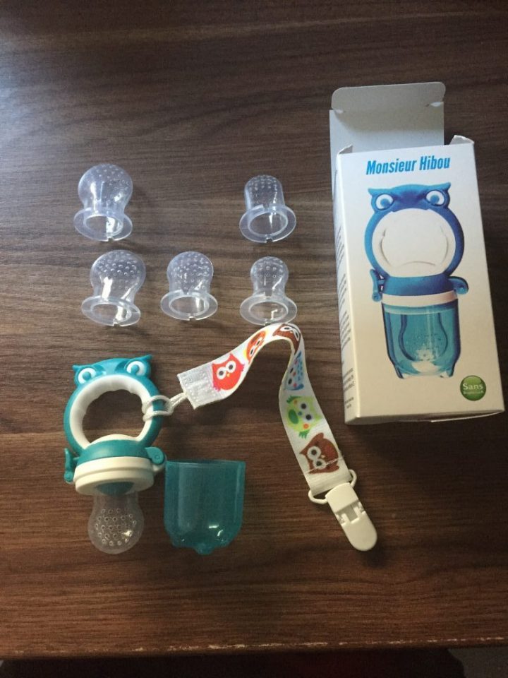 Notre Bb Sucette grignoteuse Pour Bébé Sans BPA Pour Fruits et