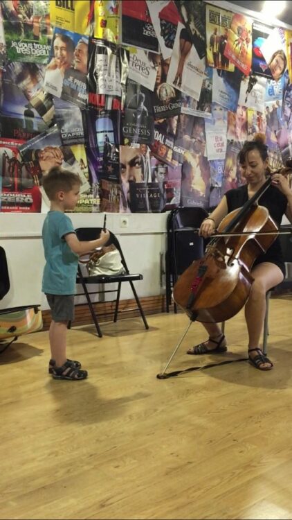 spectacle école de musique