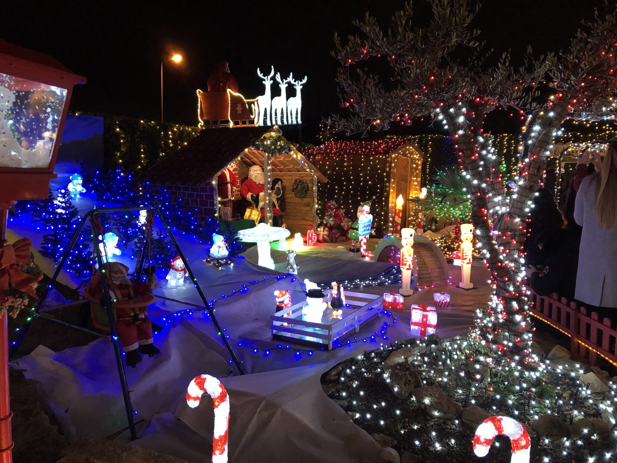 PHOTOS. Village, traîneau, illuminations Ils sont fous de décorations de  Noël !